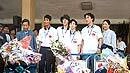 Trần Thanh Hoài trong đội tuyển Olympic Tin học quốc tế Việt Nam năm 2001