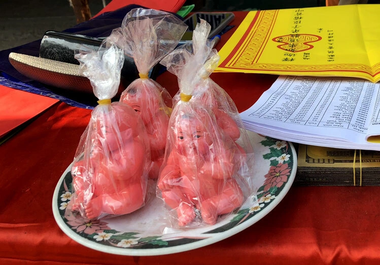 Viết sớ cầu con trai