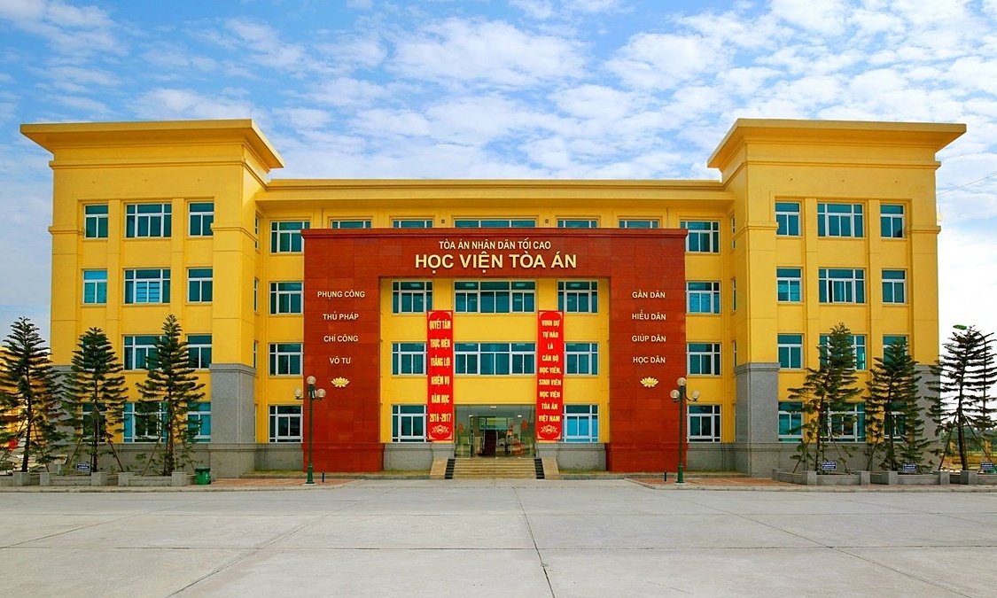 Học viện Tòa án tuyển sinh bằng ba phương thức