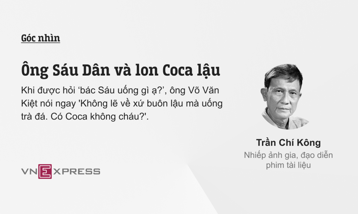 Ông Sáu Dân và lon Coca lậu