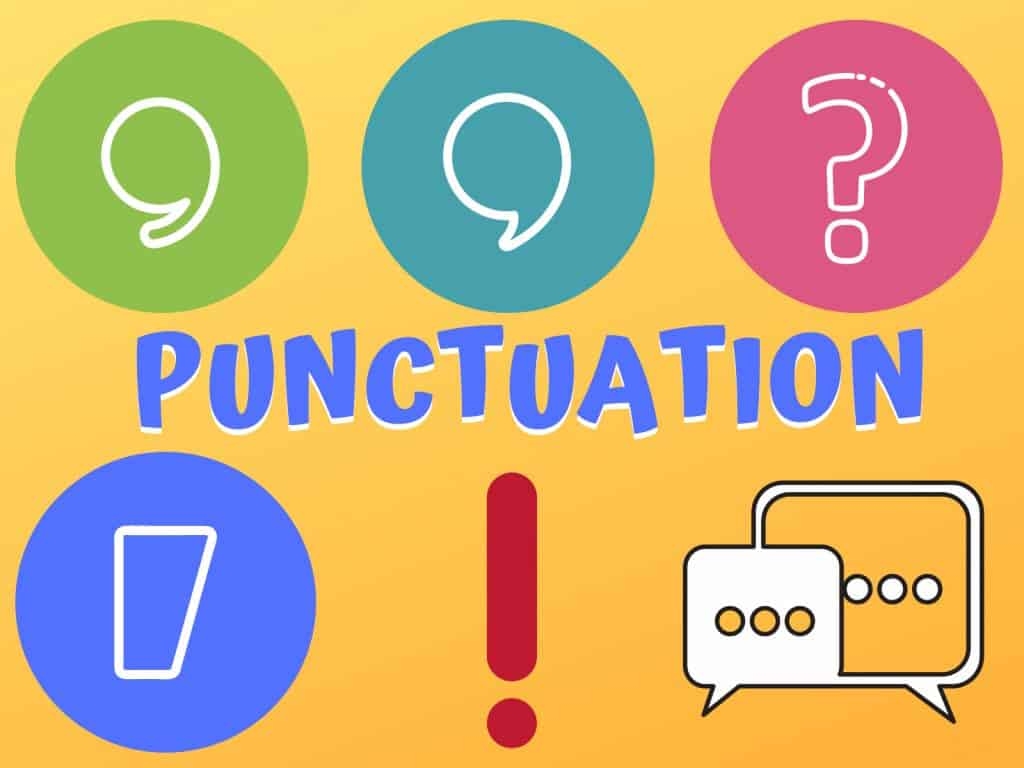 Cách dùng dấu câu trong tiếng Anh
