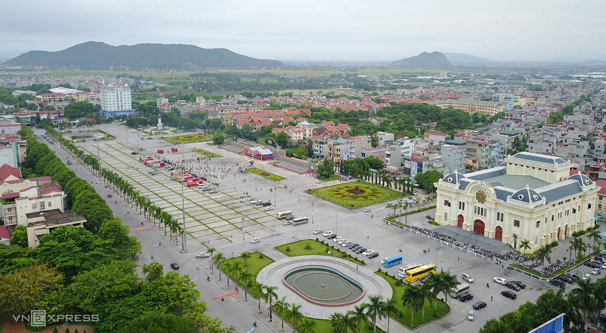 Gallery - Cải tạo quảng trường lớn nhất Thanh Hóa - VnExpress