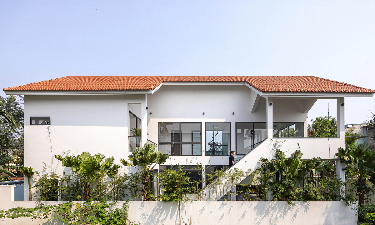 Gallery - Nhà cuối ngõ như 'ốc đảo xanh' nhờ thiết kế mở - Báo VnExpress