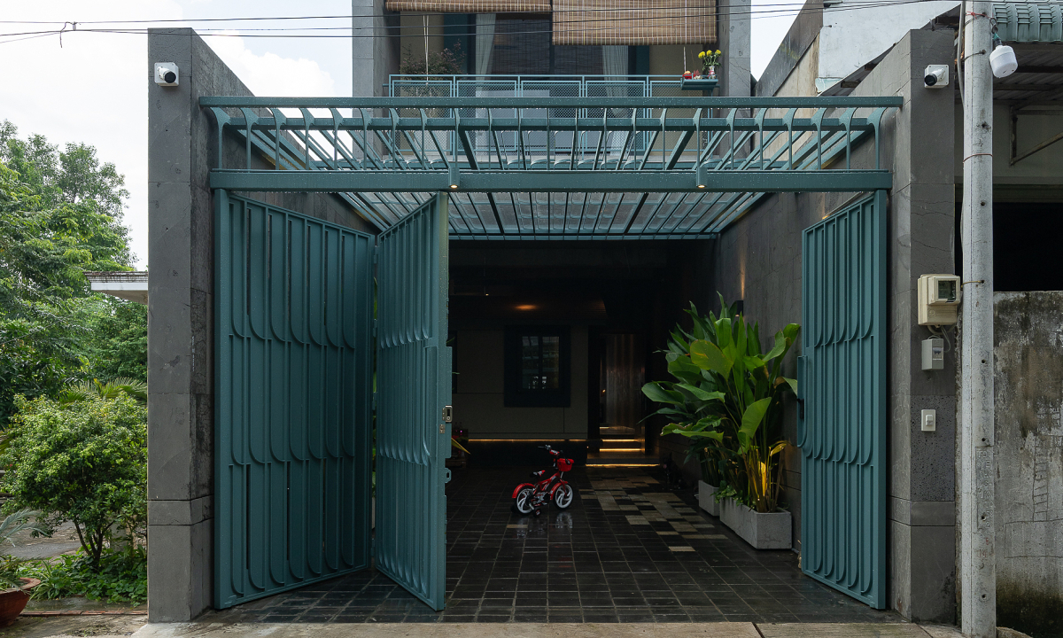 Gallery - Công trình hai tầng với thiết kế 'nhà trong nhà' - Báo VnExpress