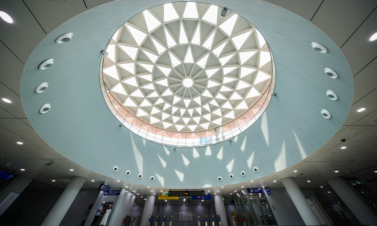 View - Ba ga ngầm Metro Bến Thành - Suối Tiên trước ngày đón khách - Báo VnExpress