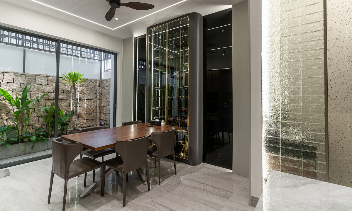 Gallery - Nhà phố 4 tầng hiện đại với thiết kế mở, phí xây 3 tỷ đồng - Báo VnExpress