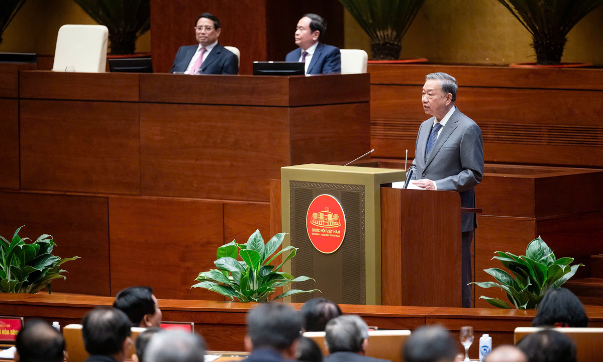 Gallery - Tổng Bí thư: Cần giải pháp đột phá để thu hút nhân tài công nghệ - Báo VnExpress