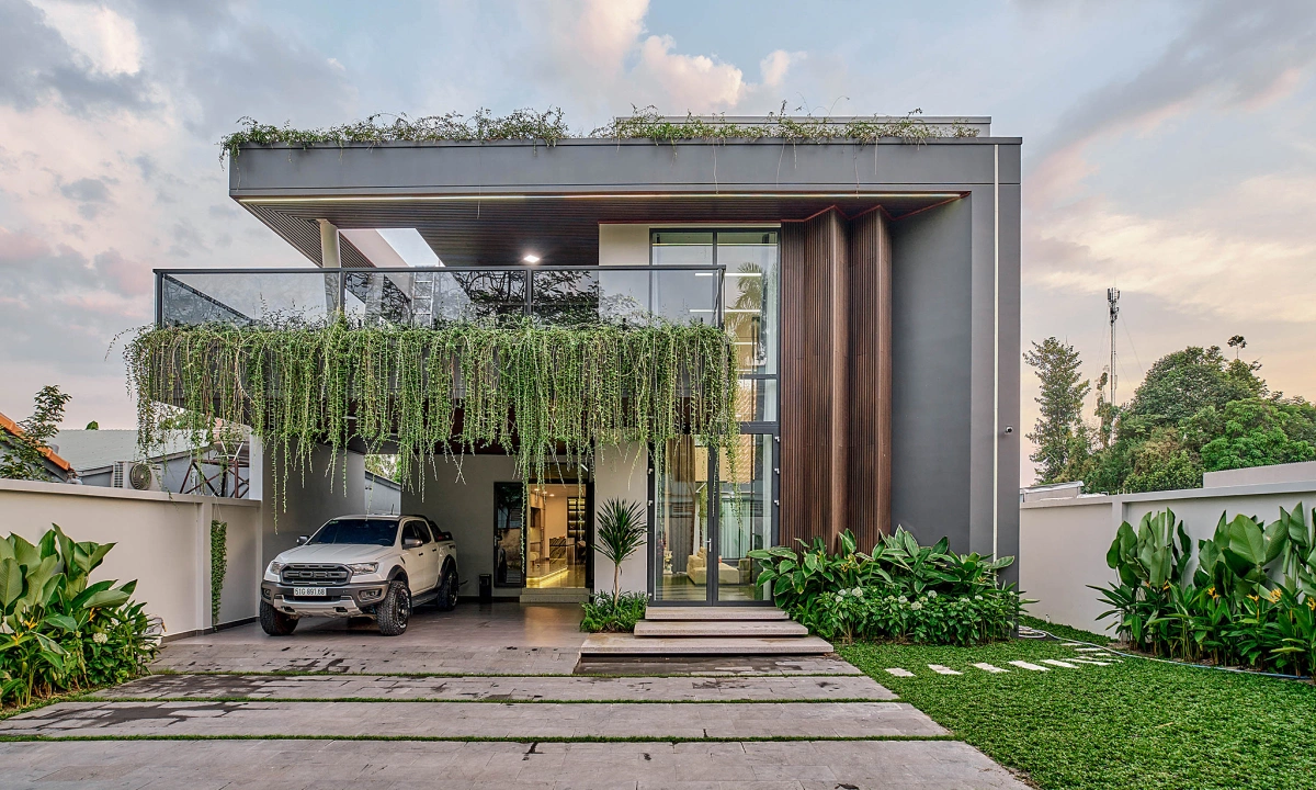 View - Biệt thự 700 m2 đưa thiên nhiên vào trung tâm - Báo VnExpress