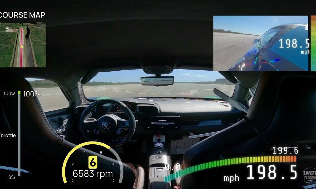 Ôtô lập kỷ lục tốc độ với tài xế AI - Báo VnExpress