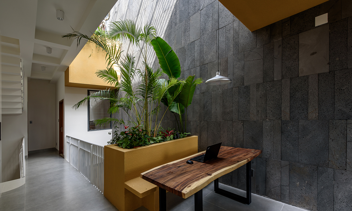 View - Nhà ống một mặt thoáng với đủ không gian sân vườn - Báo VnExpress