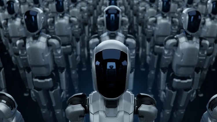 More than 100 humanoid robot models go to school
