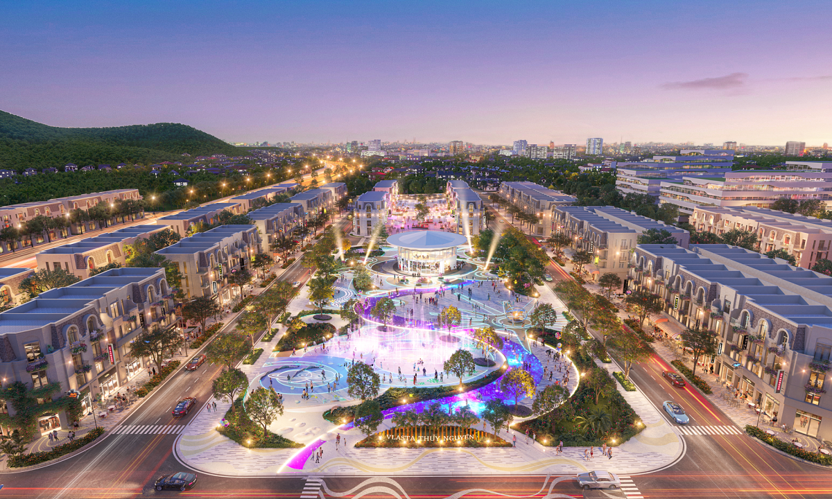 Dự án có quảng trường nghệ thuật ánh sáng 5.000 m2 tại Hải Phòng