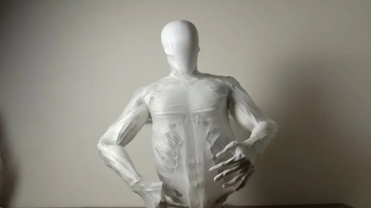 'Artificial human' robot moves 1,000 muscles