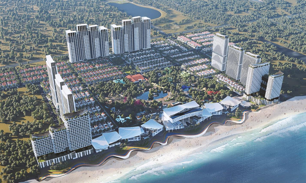 Sun Group khởi công đô thị biển 37.000 tỷ đồng tại Vũng Tàu