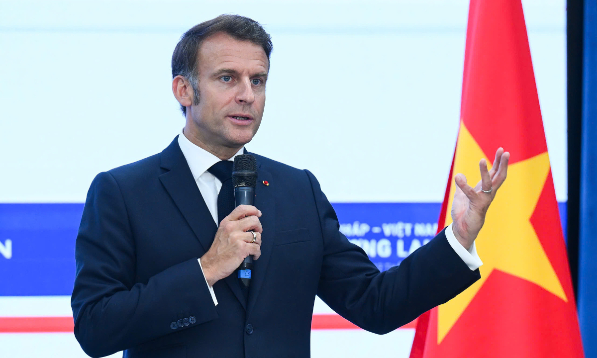 Gallery - Ba ngày Tổng thống Pháp Macron ở Việt Nam - Báo VnExpress