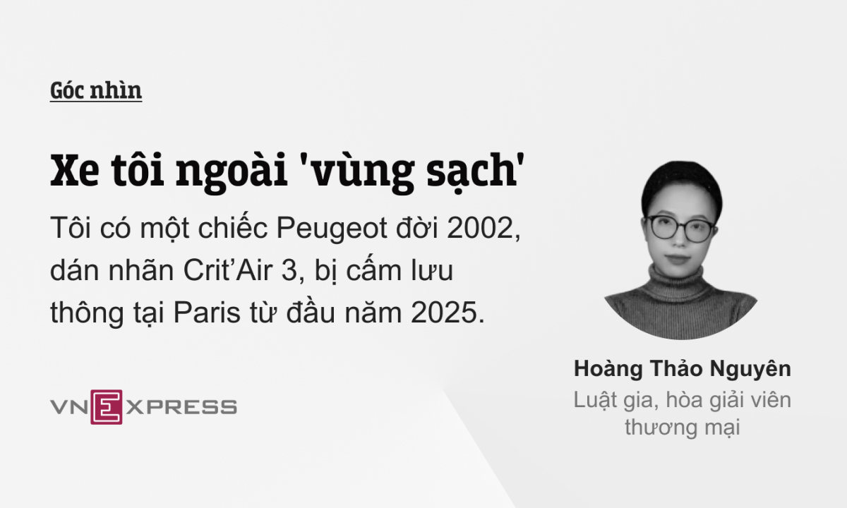 Xe tôi ngoài ‘vùng sạch’ Xe tôi ngoài ‘vùng sạch’