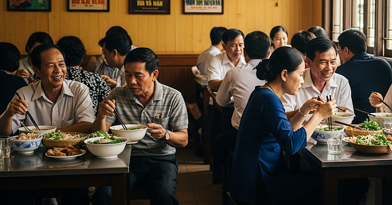 Nhiều hàng phở mở ra chỉ để bán cho người ‘già’ Nhiều hàng phở mở ra chỉ để bán cho người ‘già’