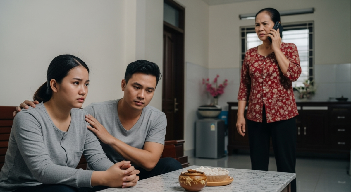 Mẹ chồng muốn chúng tôi sinh bốn đứa Mẹ chồng muốn chúng tôi sinh bốn đứa