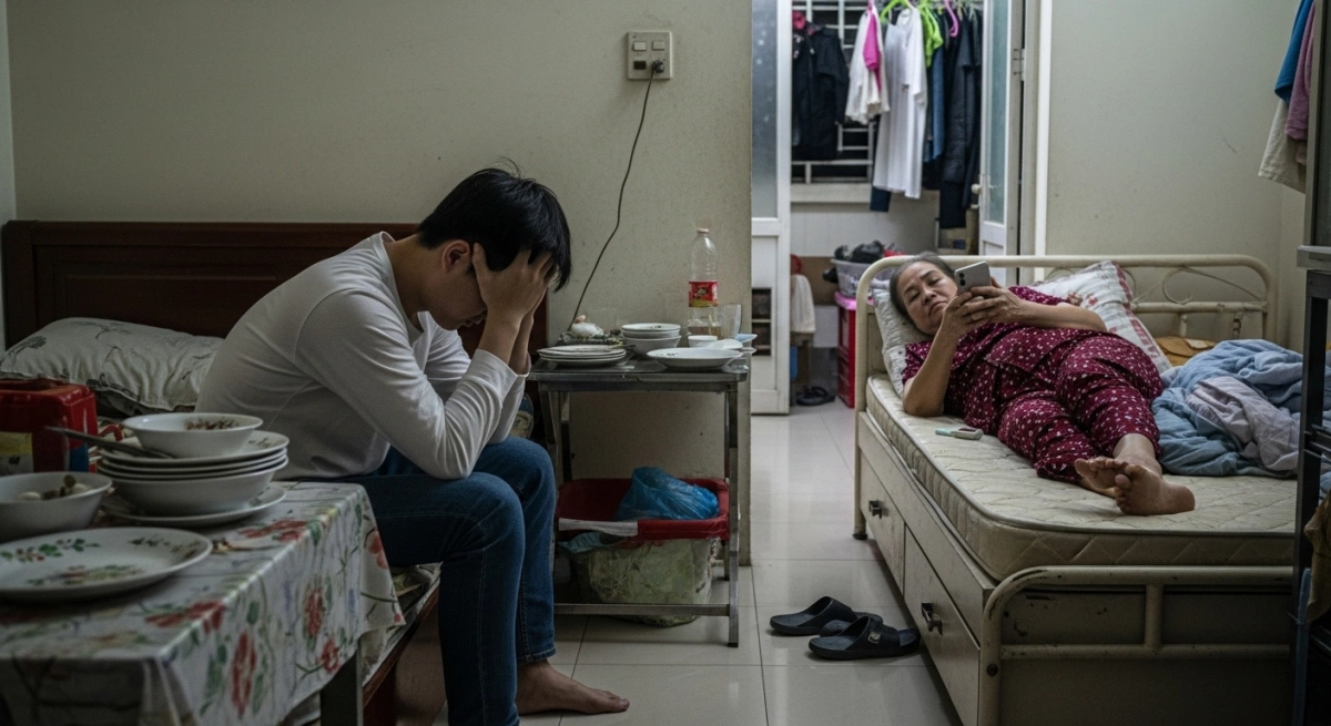 Quá giận, tôi lỡ đánh và ném đồ vào mẹ Quá giận, tôi lỡ đánh và ném đồ vào mẹ
