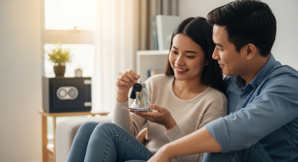 Ngày anh đưa chìa khóa két sắt, tôi biết mình chọn đúng chồng Ngày anh đưa chìa khóa két sắt, tôi biết mình chọn đúng chồng