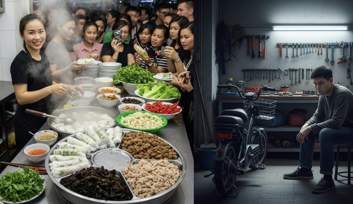 Tôi phát triển chuỗi bánh cuốn, em trai phá sản tiệm xe Tôi phát triển chuỗi bánh cuốn, em trai phá sản tiệm xe