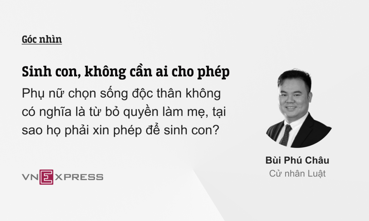 Sinh con, không cần ai cho phép Sinh con, không cần ai cho phép