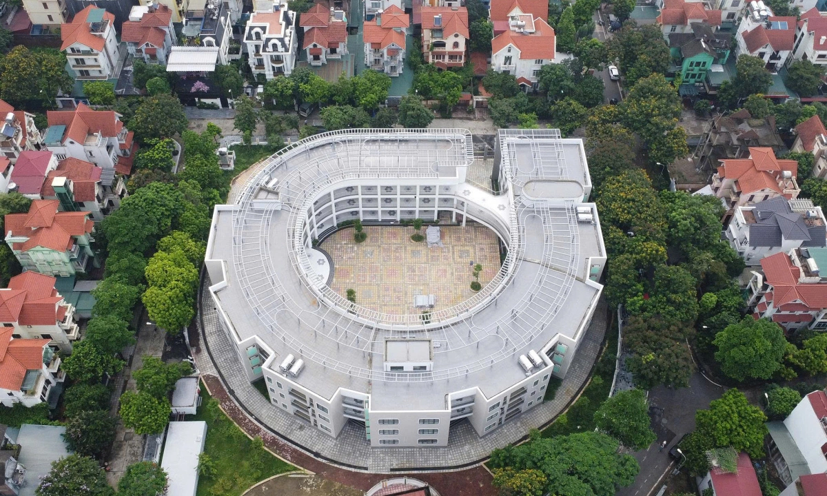 Gallery - Trường mầm non công lập trăm tỷ ở điểm nóng dân số Thủ đô - Báo VnExpress