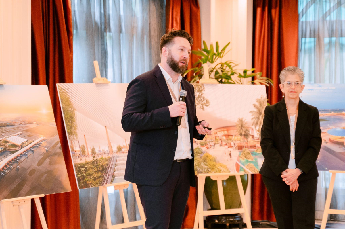 Ba "ông lớn" kiến trúc quốc tế thi thiết kế sân bay Gia Bình