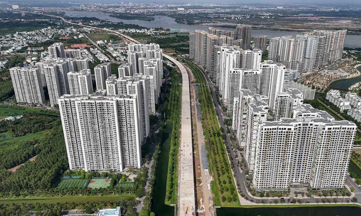 Gallery - Diện mạo 15 km Vành đai 3 trên cao đi xuyên đô thị TP HCM - Báo VnExpress