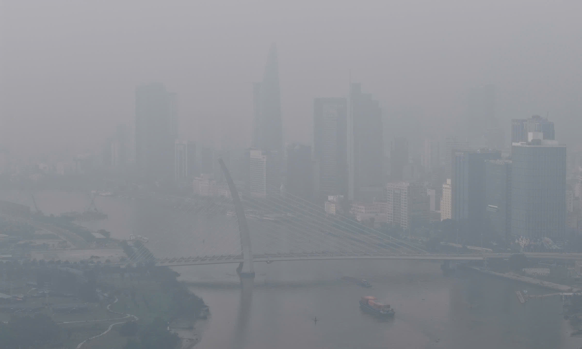 Gallery - TP HCM mù mịt - Báo VnExpress