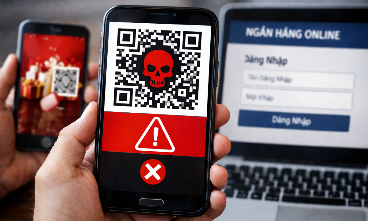 Quishing - chiêu lừa đảo qua mã QR tăng trở lại