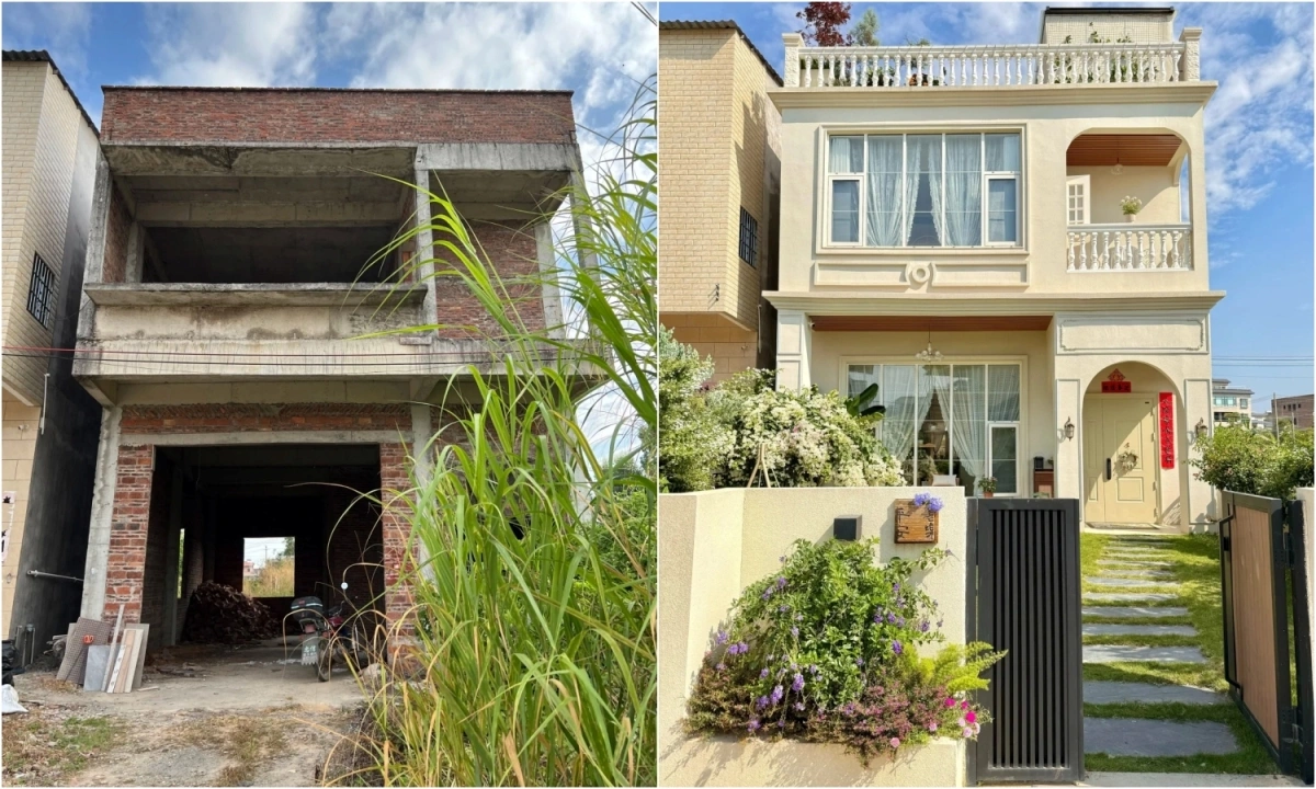 Hai chị em tự xây nhà kiểu Pháp ở quê cho bố mẹ