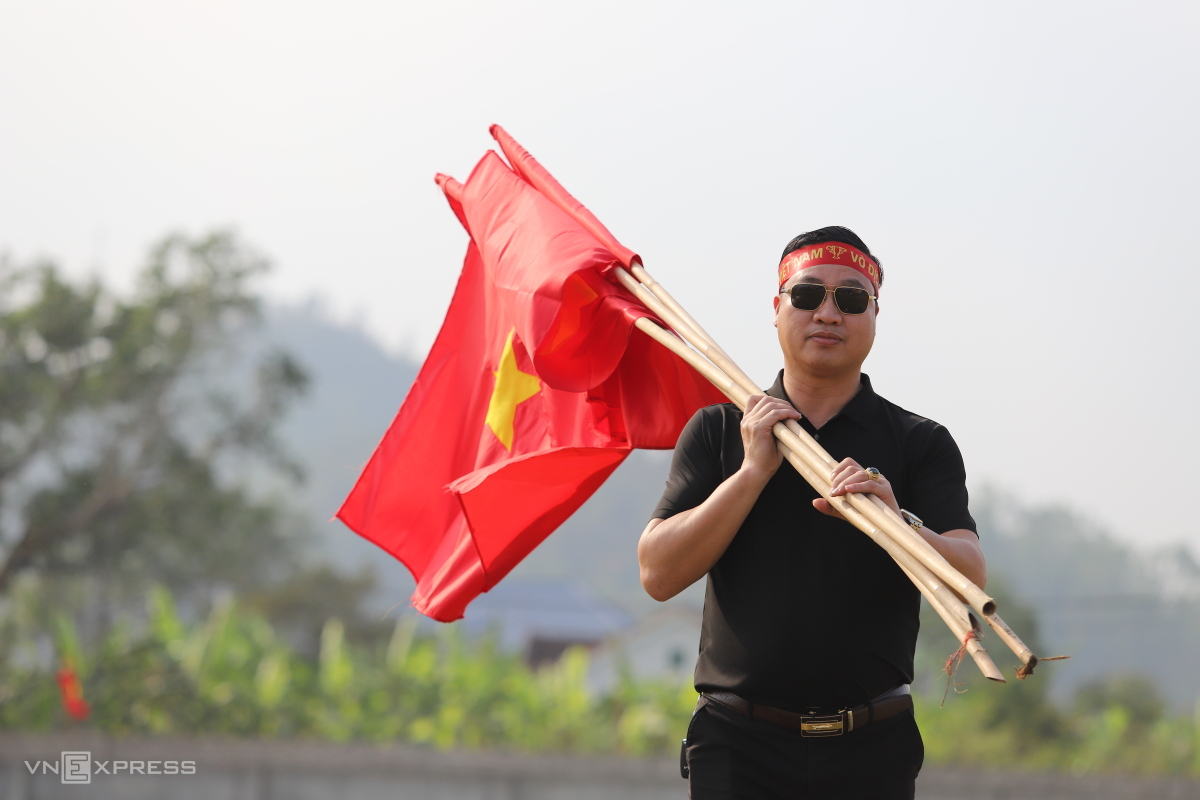 Gallery - Quê nhà tiếp sức cho cầu thủ Đình Bắc và U23 Việt Nam - Báo VnExpress