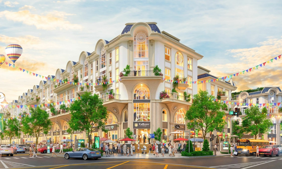 Van Phuc Group ra mắt phố thương mại The Legend Shophouse