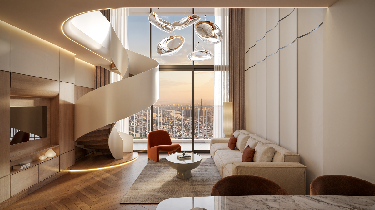 Phát Đạt giới thiệu căn hộ trần cao 5,4 m tại La Pura