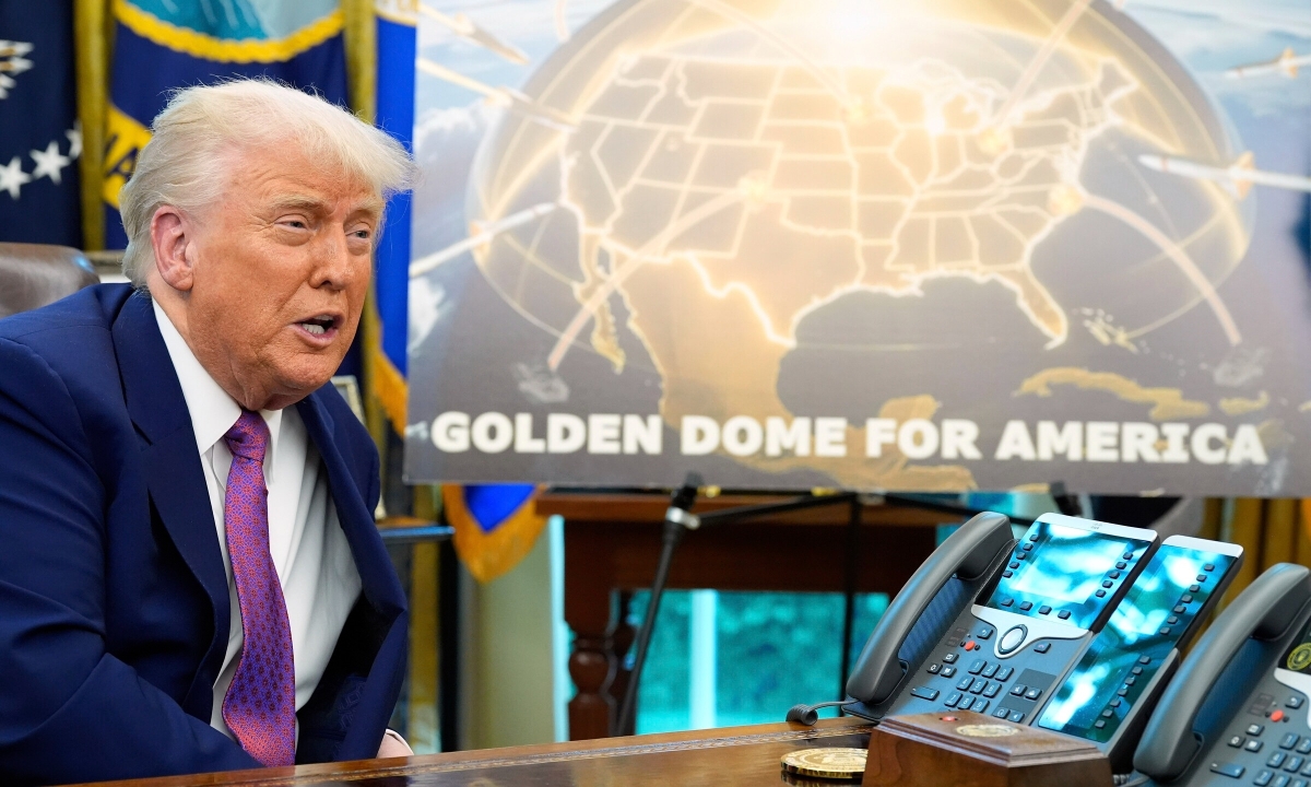 Tương lai mơ hồ với lá chắn Vòm Vàng của ông Trump