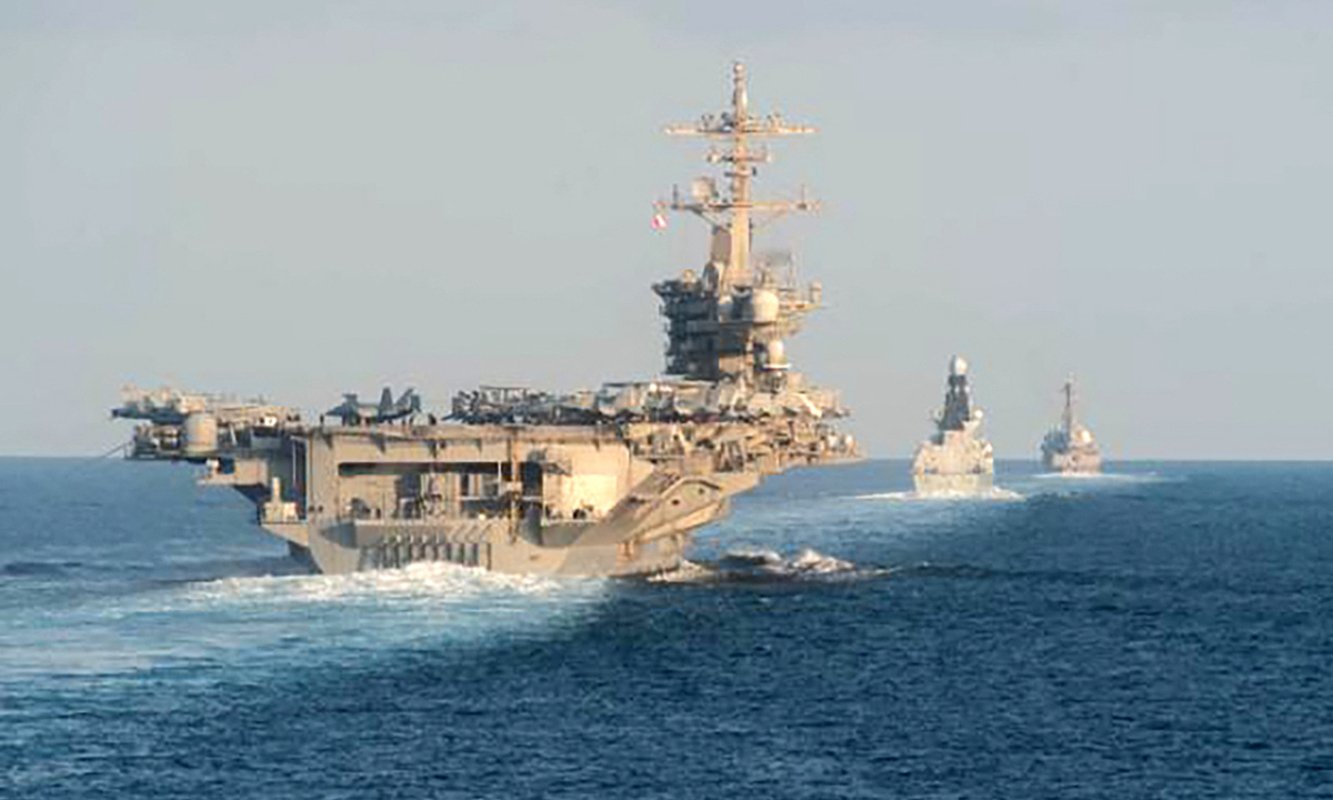 Quy mô lực lượng quân sự Mỹ tập trung quanh Iran