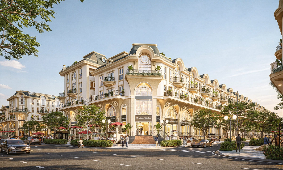 Ba yếu tố tạo lợi thế thương mại cho The Legend Shophouse