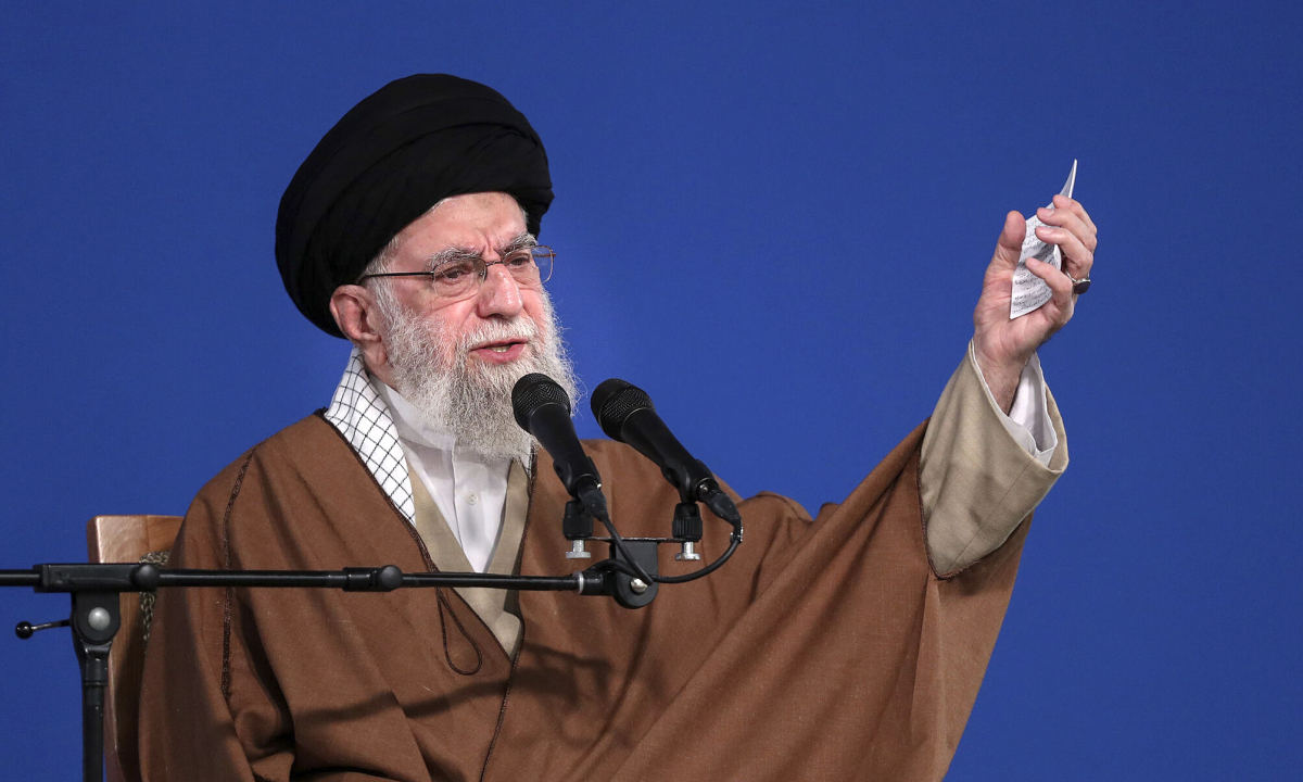 Lãnh tụ tối cao Khamenei: Mỹ không thể hủy diệt Iran