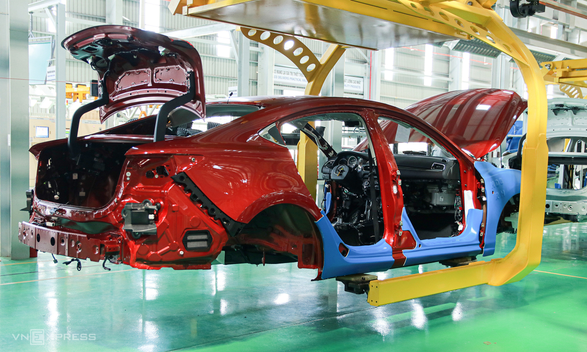 Ôtô con thương hiệu Thaco sẽ ra mắt vào 2027 vnexpress.net