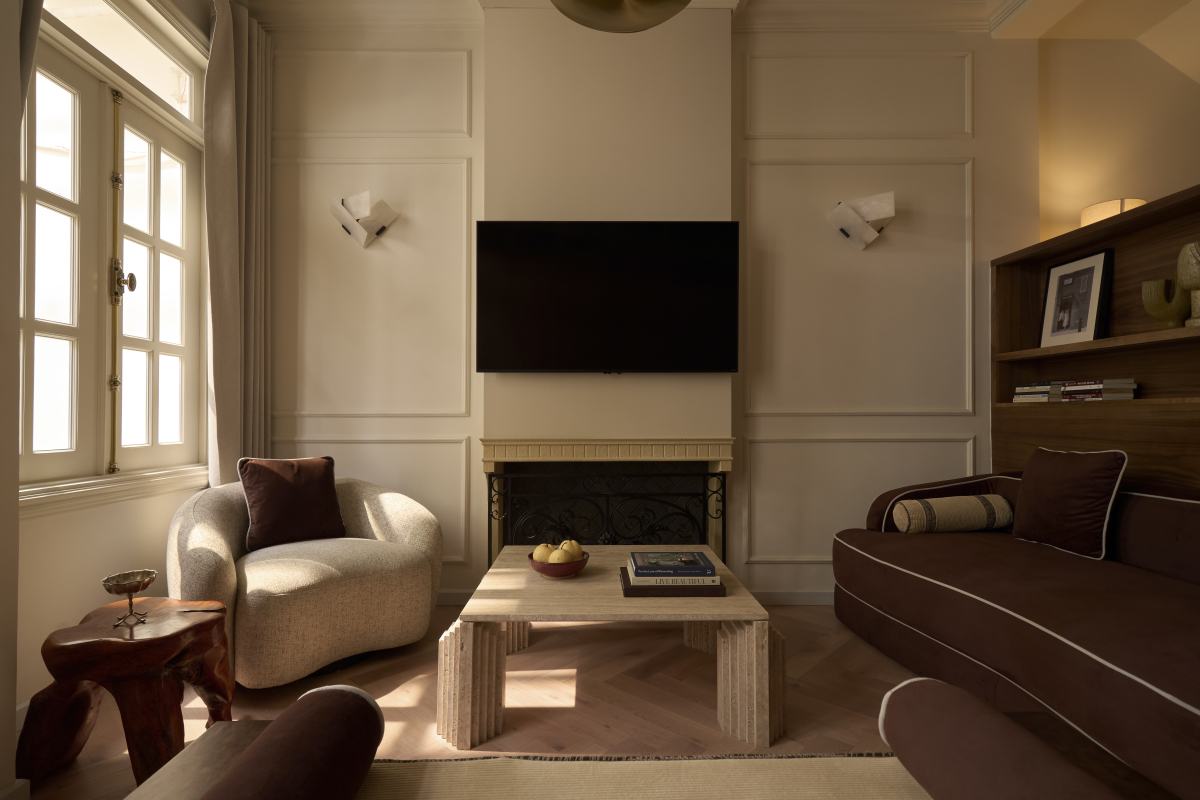 Nhà phố với phong cách thiết kế "hiện đại nhưng mềm mại’"