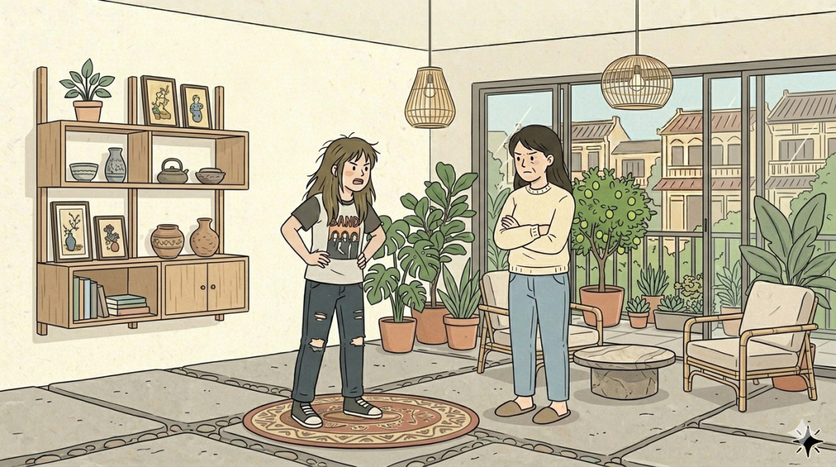 Con gái buông lời khó nghe khi tôi không cho tiền đi nước ngoài học