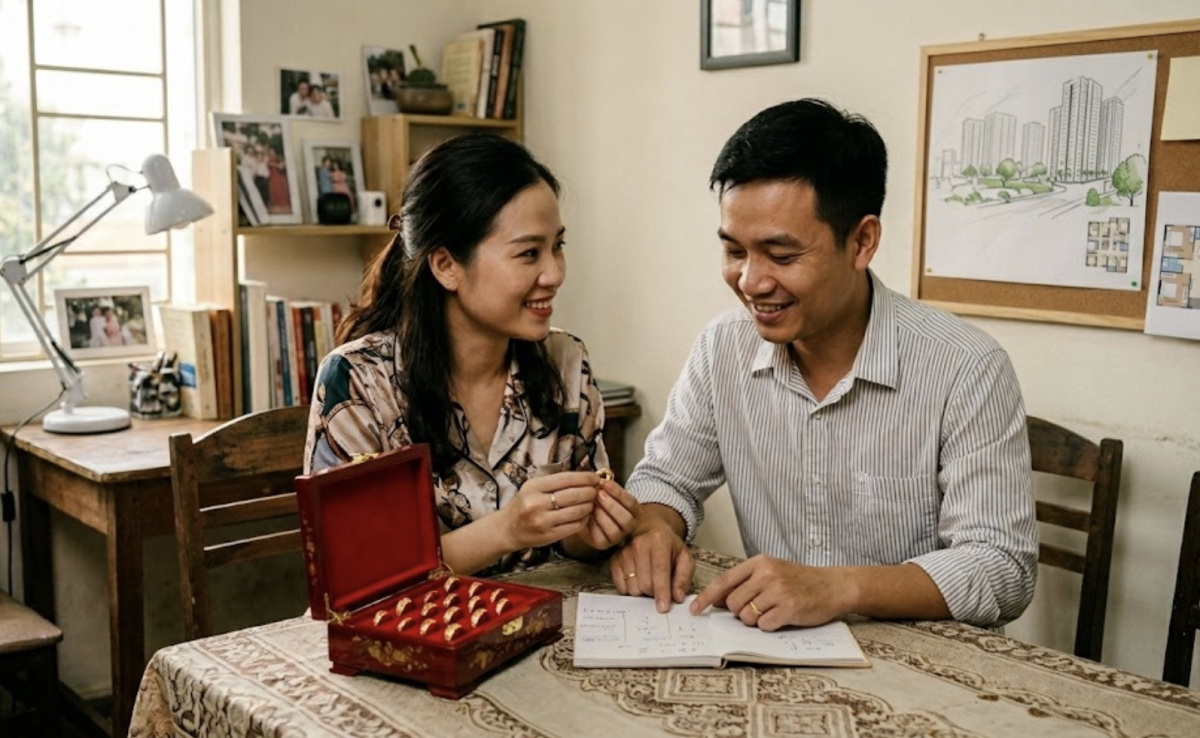 'Trị đau đầu' cho người ở trọ 4,5 triệu đồng có 17 cây vàng