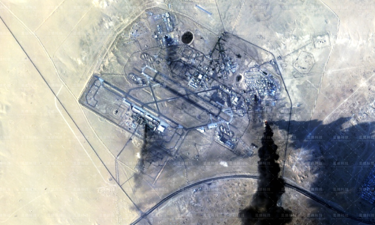 Ảnh vệ tinh căn cứ đồn trú Mỹ sau đòn tập kích của Iran