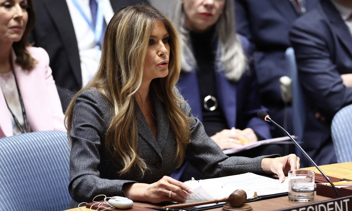 Bà Melania chủ trì phiên họp Hội đồng Bảo an LHQ