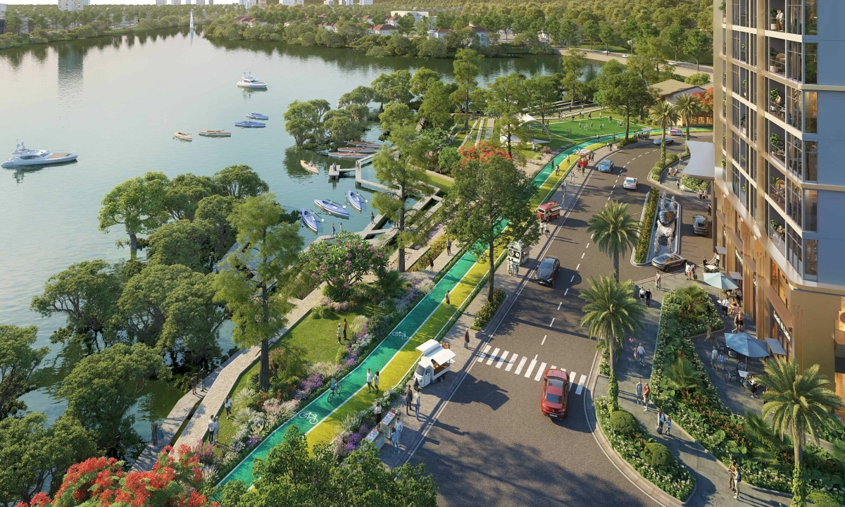 Tổ hợp tiện ích sống, làm việc, giải trí tại Charmora City