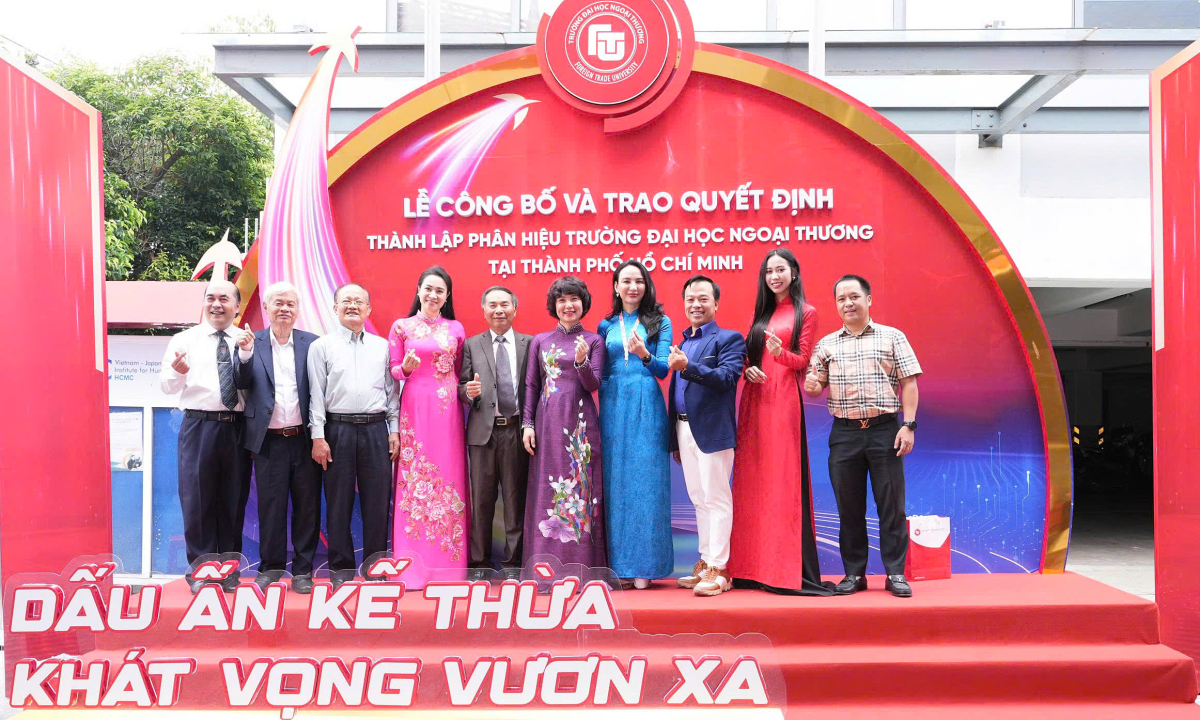 Trường Đại học Ngoại thương thành lập Phân hiệu tại TP HCM
