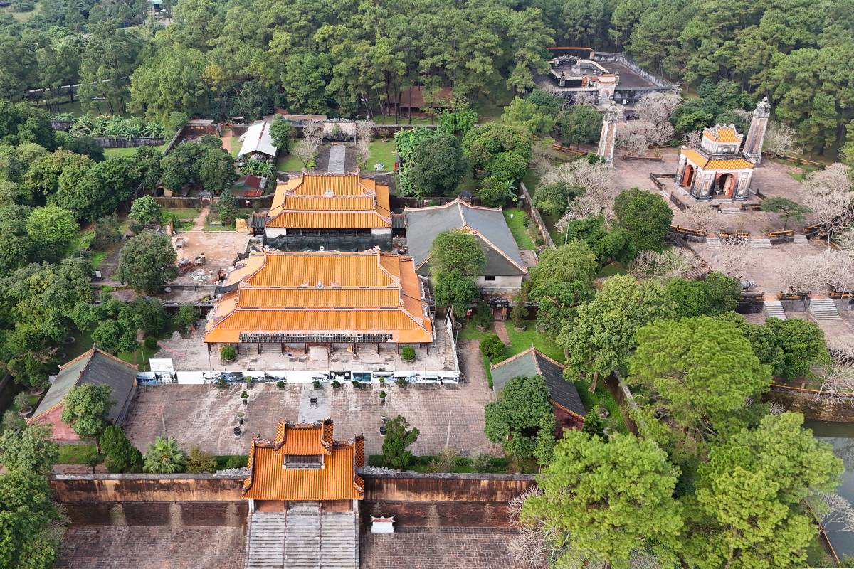 Gallery - Lăng vua Tự Đức sau gần hai năm trùng tu - Báo VnExpress