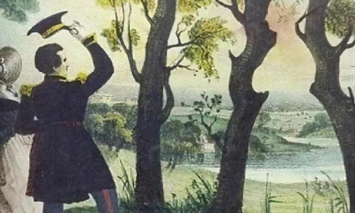 Bạn có nhìn thấy phu nhân của bá tước trong bức tranh này không?