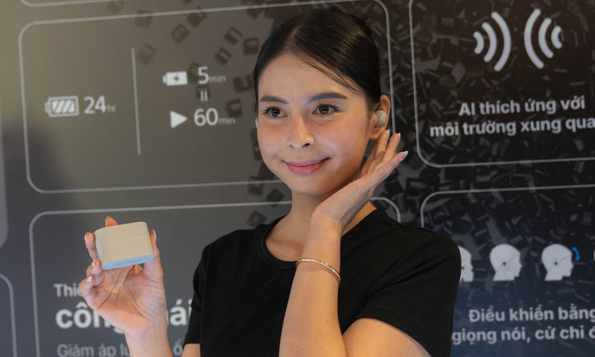 Sony WF-1000XM6 nâng cấp chống ồn, âm thanh 32 bit